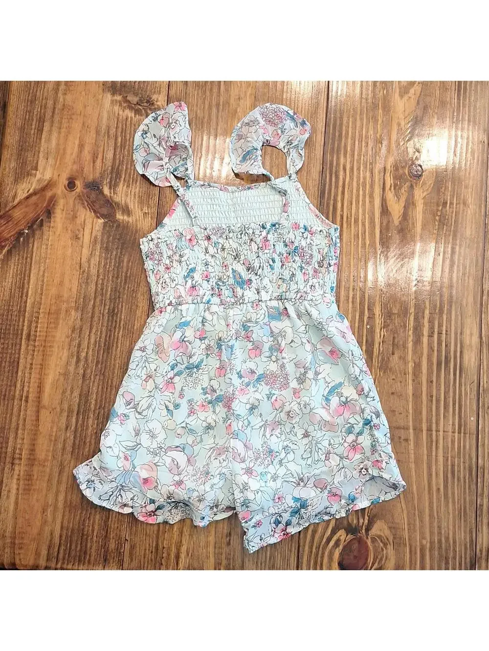 Nwt JapnaKids Floral Romper Size 7